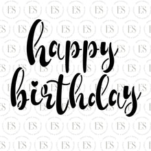 Load image into Gallery viewer, Happy Birthday #1 Stencil (READ DESCRIPTION)