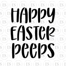 Load image into Gallery viewer, Happy Easter Peeps Stencil