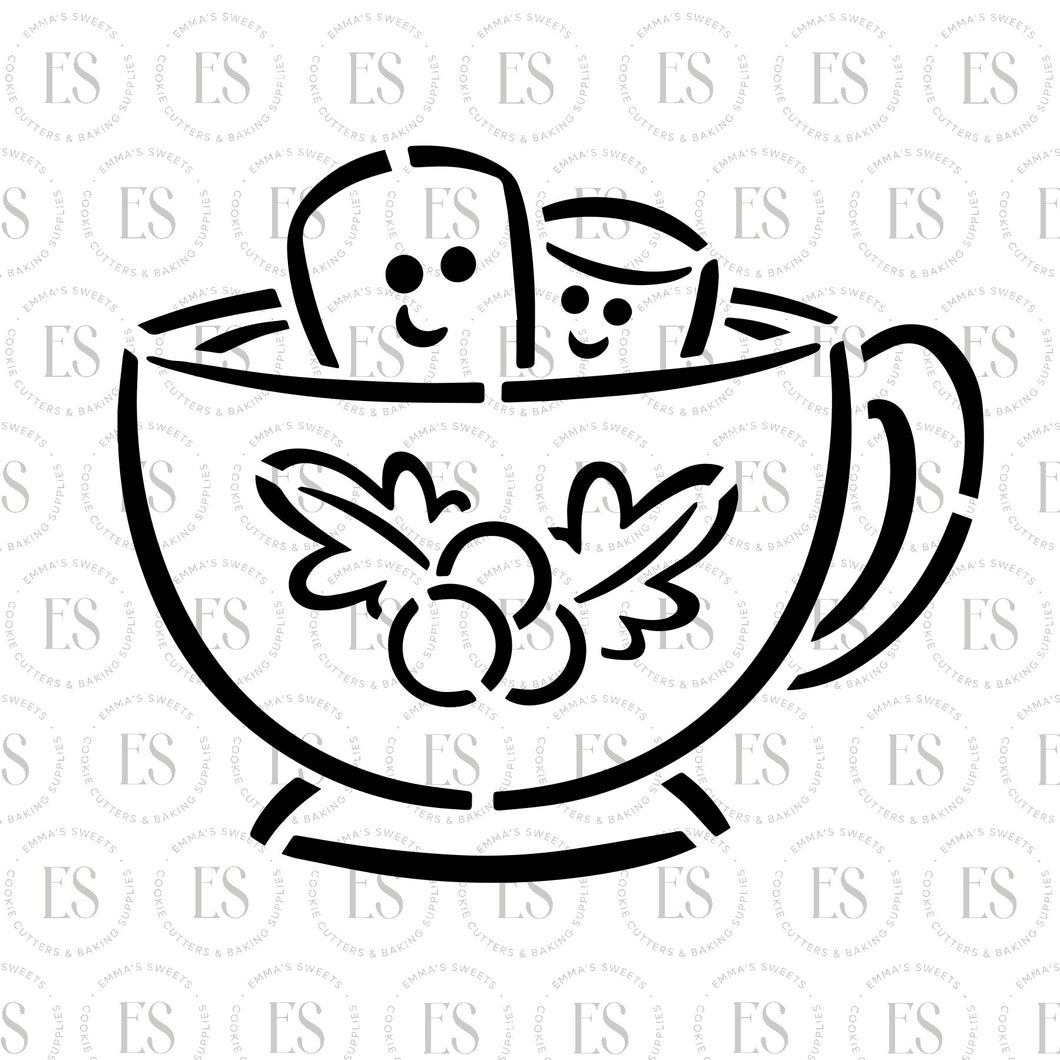 PYO Hot Chocolate Stencil