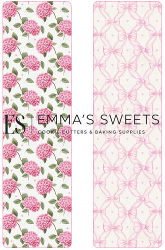 Hydrangeas- Tall Greaseproof Backers (NEW!)