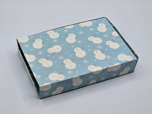 COOKIE BOX-Snowman (7" x 5" x 1.25")