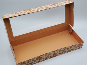 COOKIE BOX- PUMPKIN SPICE - 12" x 5" x 1.5"