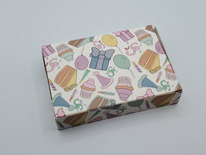 COOKIE BOX- BIRTHDAY - 7" x 5" x 1.25"