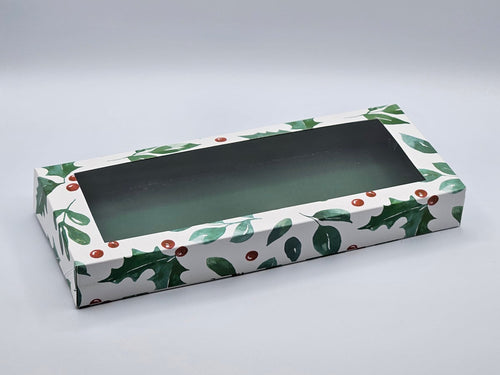 COOKIE BOX- Christmas Holly - 12