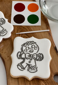 Drawn With Character Happy Gingerbread Man PYO