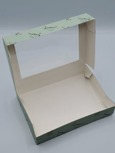 COOKIE BOX- DINOSAURS- 7" x 5" x 1.25"
