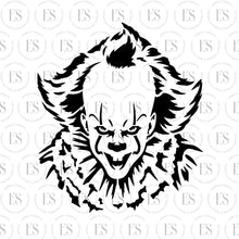 Load image into Gallery viewer, It Clown Mask Stencil