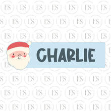 Load image into Gallery viewer, Long Santa Face Plaque
