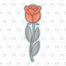Load image into Gallery viewer, Long Stem Rose Flower Plaque 2
