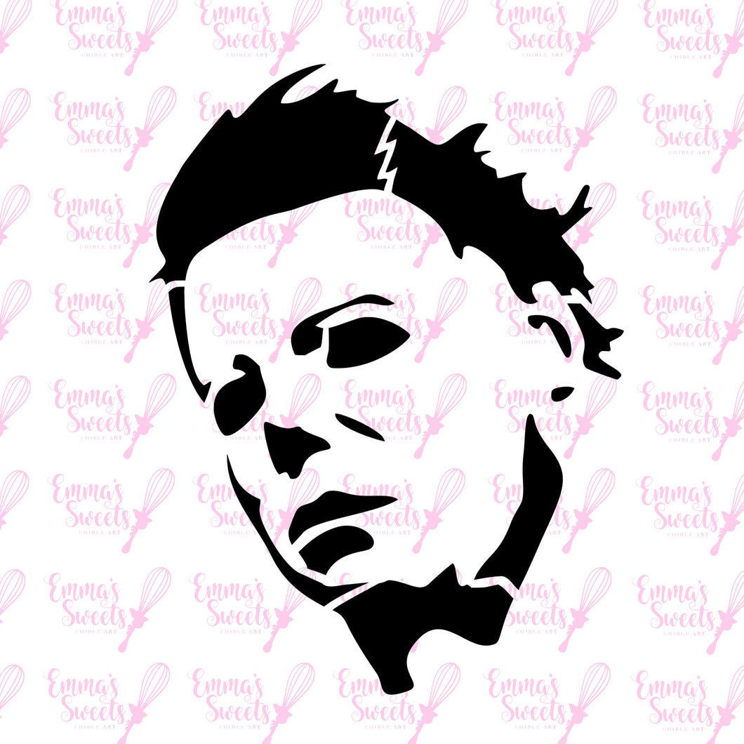 Halloween Mask Stencil