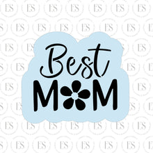 Load image into Gallery viewer, 2 PIECE -Mini Stencils (BEST MOM &amp; PETAL FLOWER)