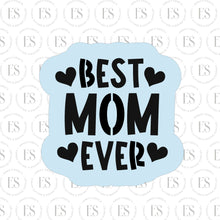Load image into Gallery viewer, 2 PIECE -Mini Stencils (BEST MOM EVER 2 &amp; HEARTS)