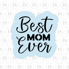 Load image into Gallery viewer, 2 PIECE -Mini Stencils (BEST MOM EVER &amp; PRETTY FLOWER)