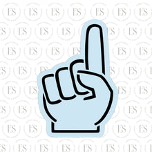 Load image into Gallery viewer, 2 PIECE -Mini Stencils (#1 DAD AND NUMBER ONE FINGER)