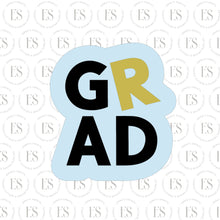 Load image into Gallery viewer, 2 PIECE -Mini Stencils (GRAD AND GRAD HAT)