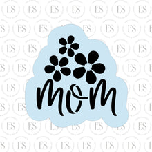 Load image into Gallery viewer, 2 PIECE -Mini Stencils (MOM WITH FLOWERS &amp; FLOWER)