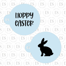 Load image into Gallery viewer, 2 PIECE -Mini Stencils (HOPPY EASTER &amp; BUNNY)