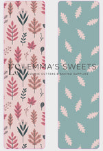 Load image into Gallery viewer, Muted Leaves - Tall Greaseproof Backers