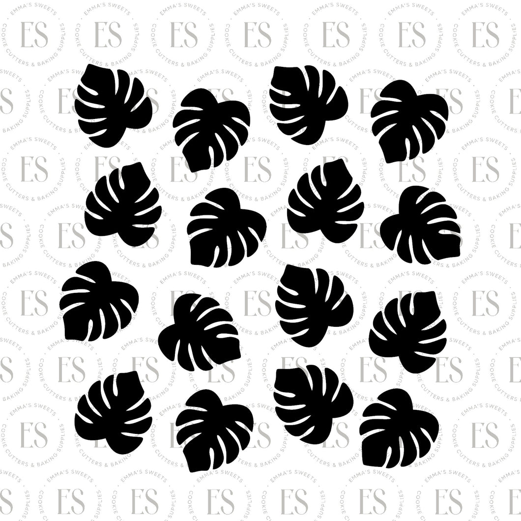 Palm Leaves Stencil