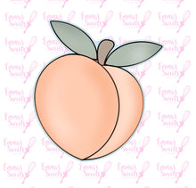Load image into Gallery viewer, Peach With Leaves