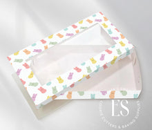 Load image into Gallery viewer, Bunny Peeps and Dots Box 12" x 5" x 1.5"