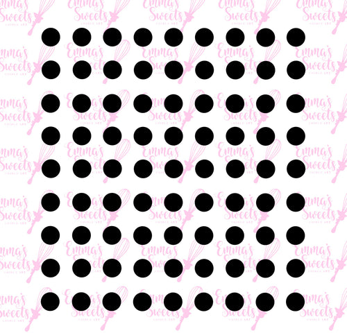 Polka dot Stencil (Linear)