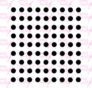 Polka dot Stencil (Linear)