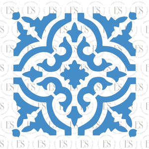 Portuguese Tile Stencil