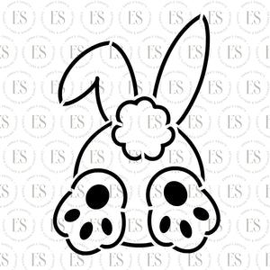 PYO Bunny Bum Stencil