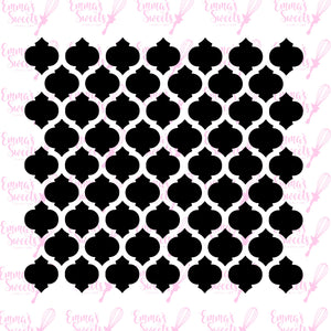 Quatrefoil Large Stencil