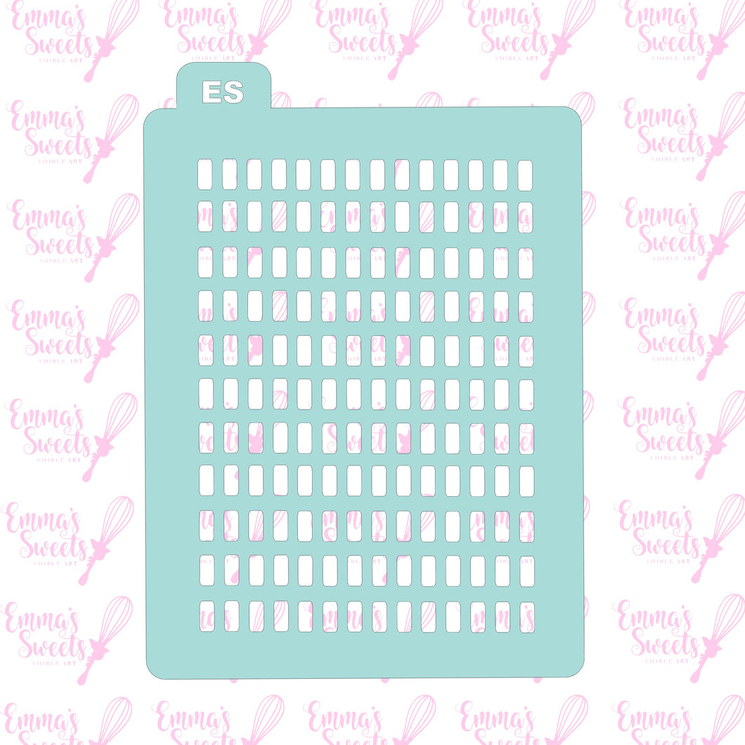 Sprinkle Stencil - RECTANGLE – Emma's Sweets