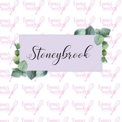 Stoneybrook Leaf Plaque