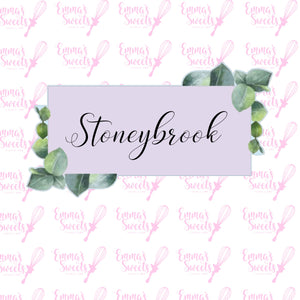 Stoneybrook Leaf Plaque