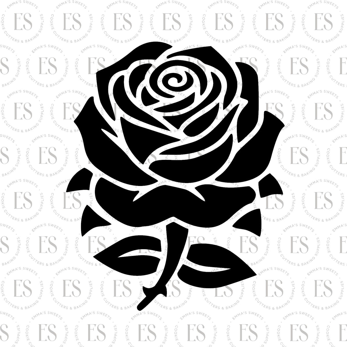Rose Stencil – Emma's Sweets