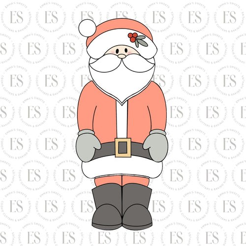 Santa Claus 3 pc set