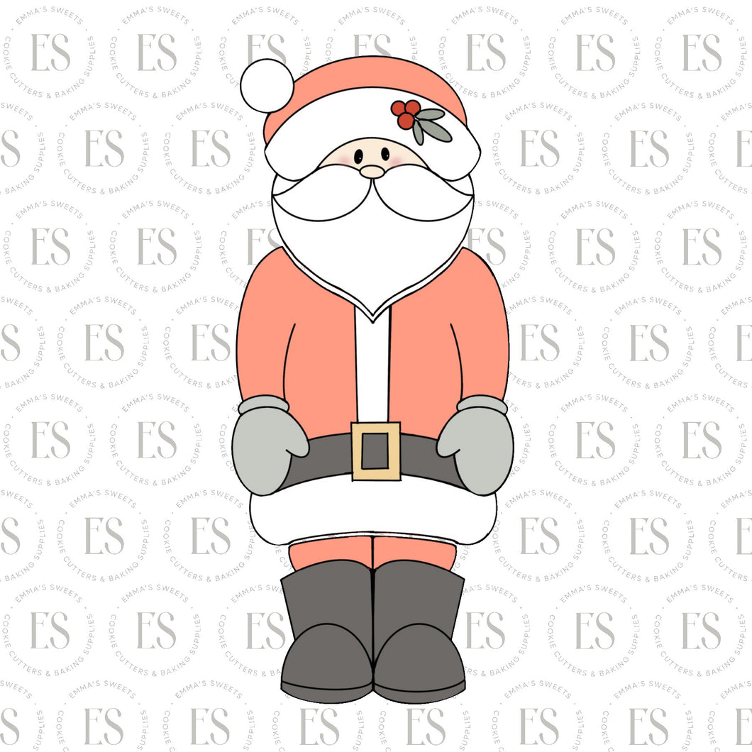 Santa Claus 3 pc set