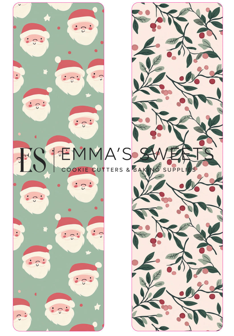 Santa - Tall Greaseproof Backers (Coming soon!)