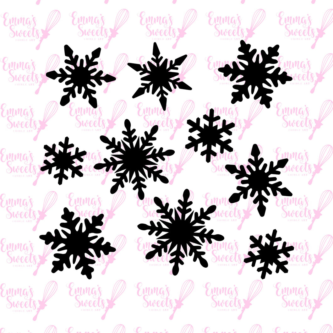 Snowflakes Stencil