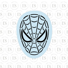 Load image into Gallery viewer, Spider Mask Face Cookie Cutter