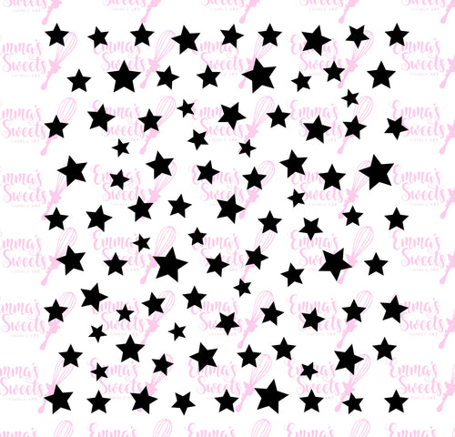 Stars Stencil (Random)