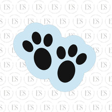 Load image into Gallery viewer, 2 PIECE -Mini Stencils (HIPPITY HOP AND BUNNY PRINTS)