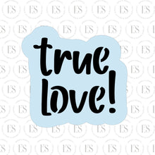 Load image into Gallery viewer, 2 PIECE -Mini Stencils (TRUE LOVE &amp; I HEART U)