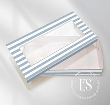 Load image into Gallery viewer, Blue Stripes Box 12" x 5" x 1.5"