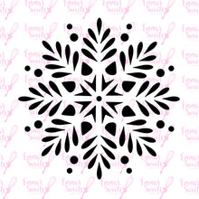 Load image into Gallery viewer, Winter Snowflake Stencil