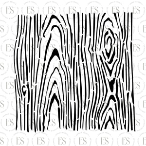 Wood Grain Stencil