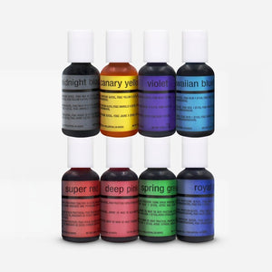 Chefmaster Airbrush 8 Colors Kit 20ml