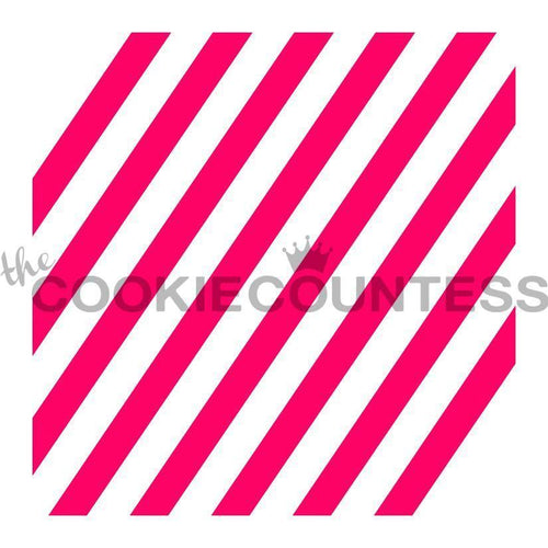 Diagonal Wide Stripe
