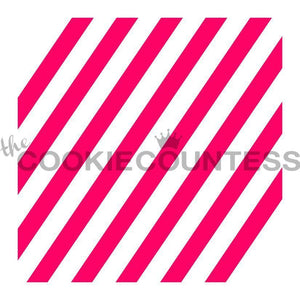 Diagonal Wide Stripe