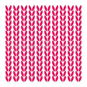 Knit Pattern Stencil