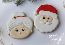 Load image into Gallery viewer, Mr. and Mrs. Claus Cookie Cutter Gift Set